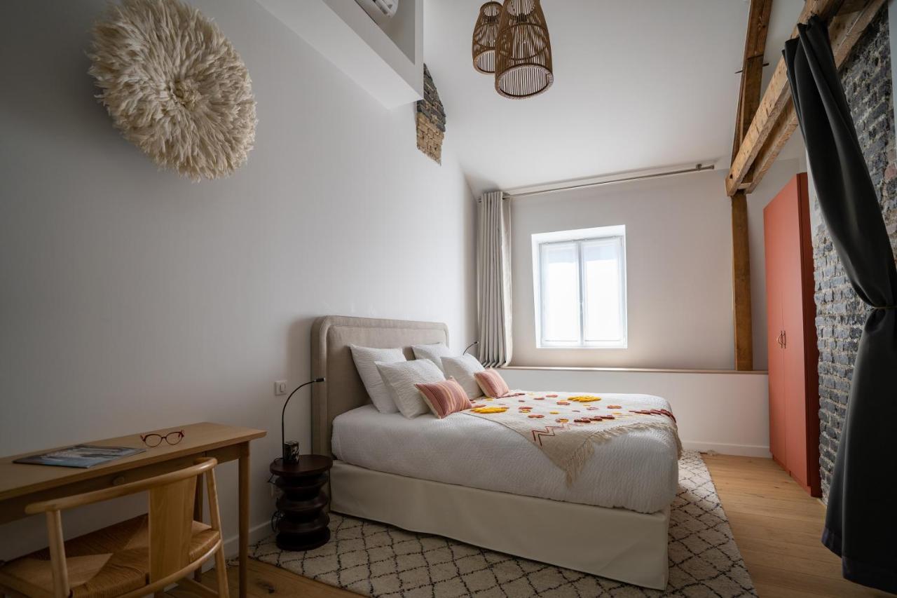 Krafft, Centre Ville, Climatise, Baignoire Double - La Cle Des Sacres Reims Eksteriør billede